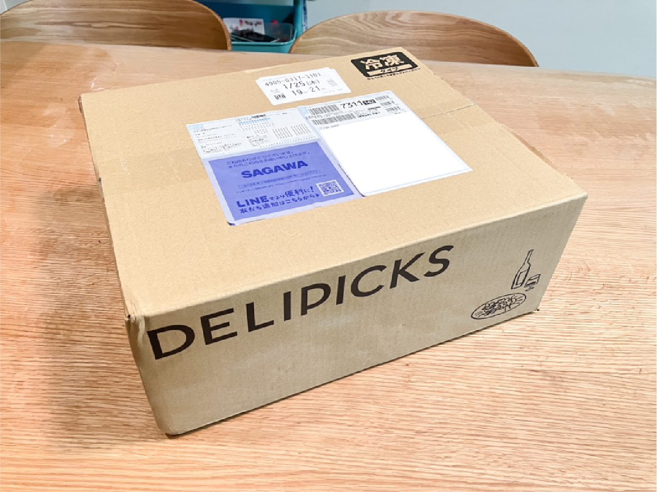 delipicksのダンボール