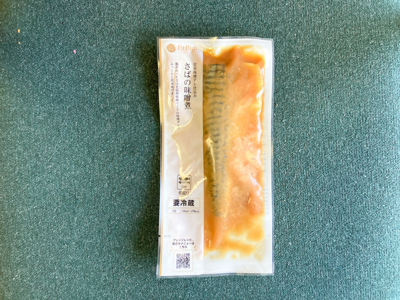 フィットディッシュの鯖の味噌煮