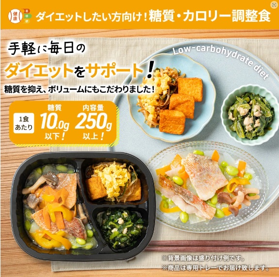 健康直球便糖質・カロリー制限食